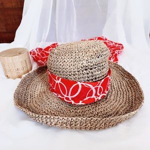 Rachelle straw sun hat